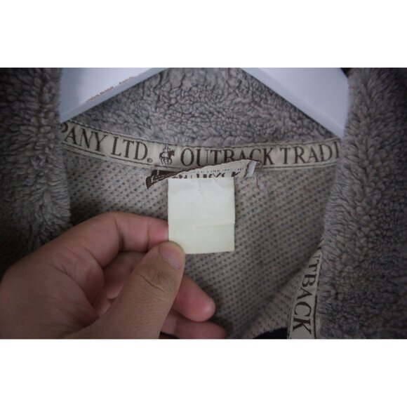 Outback Trading Company Buffalo All Over Fleece Jacket XS - Picture 6 of 6